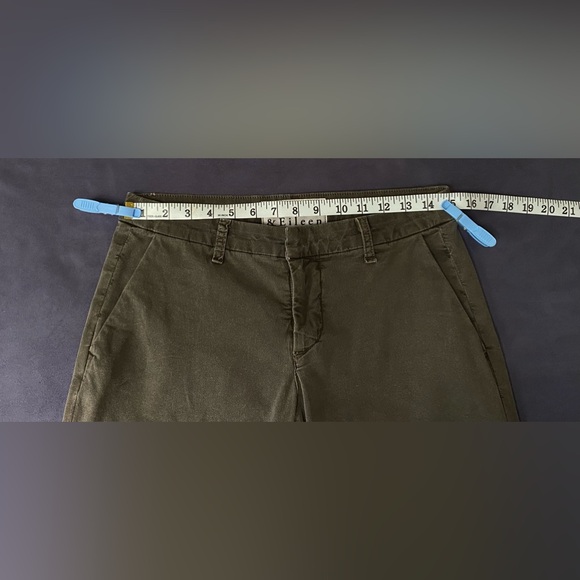 Frank & Eileen WICKLOW The Italian Chino Performance Twill Size: 4 CHOCOLATE - Picture 13 of 16